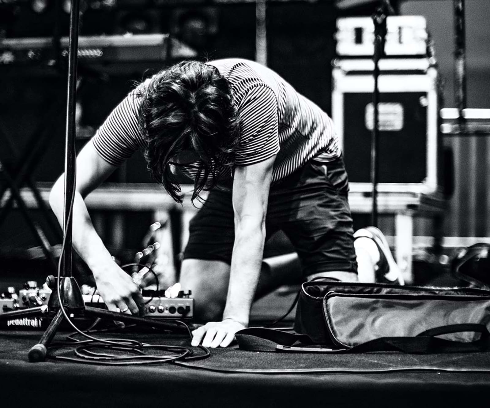 Stagehands Exception2 au montage d'une scénographie