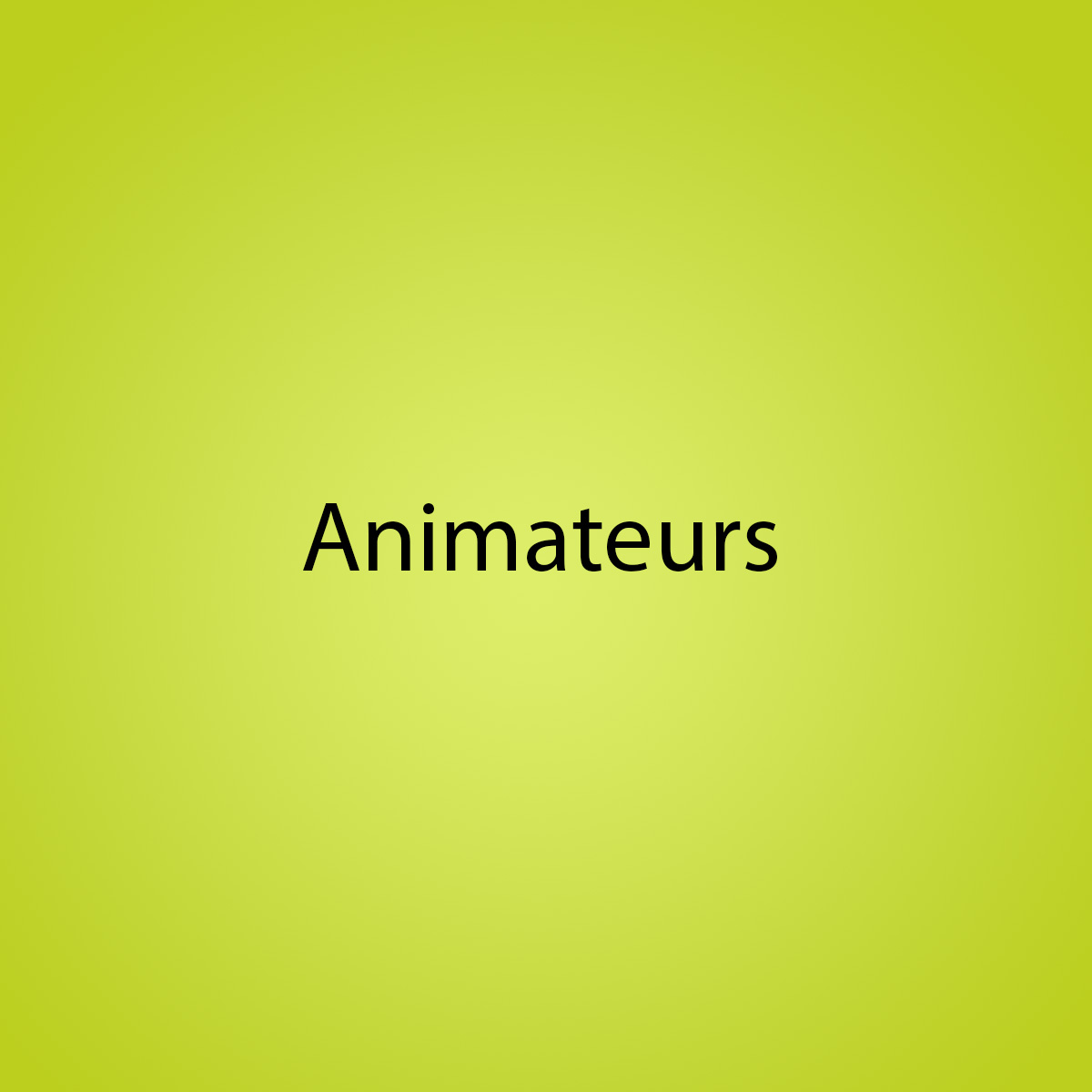 Animateurs