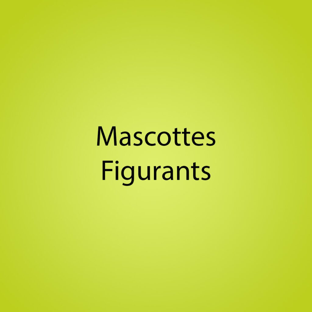 Mascottes Figurants