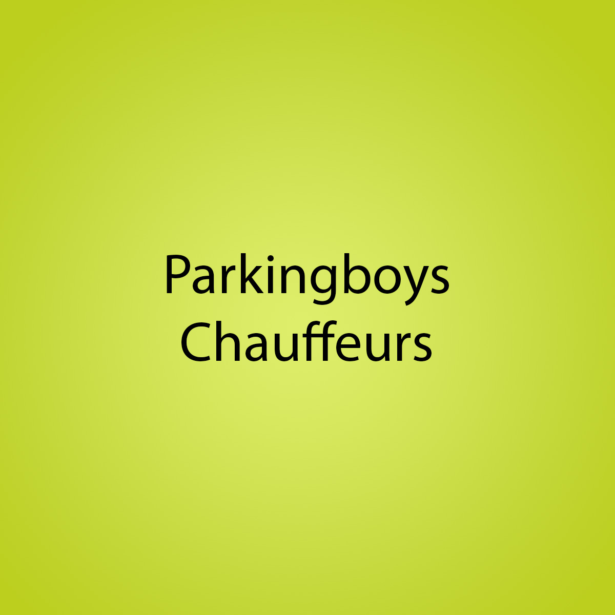 Parkingboys Chauffeurs