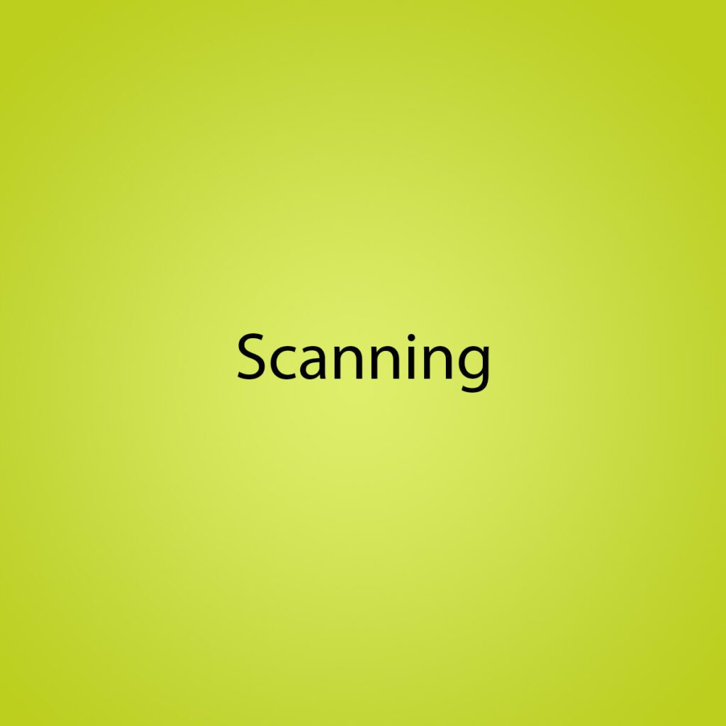 Scanning