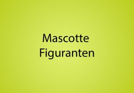 Mascotte en figuranten