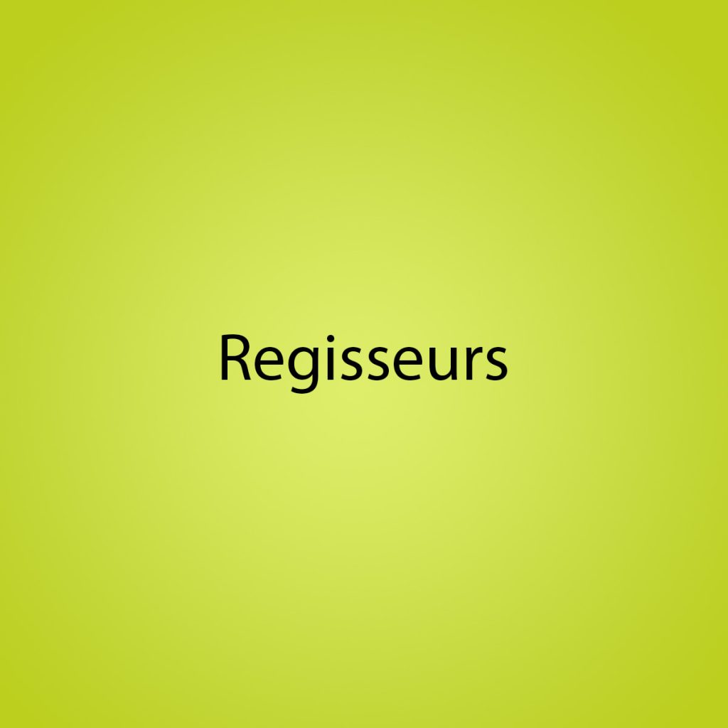 Regisseur